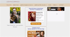 Desktop Screenshot of lisamccormick.com